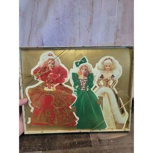Hallmark Greeting cards‎ mattel 1995 Holiday Barbie collection